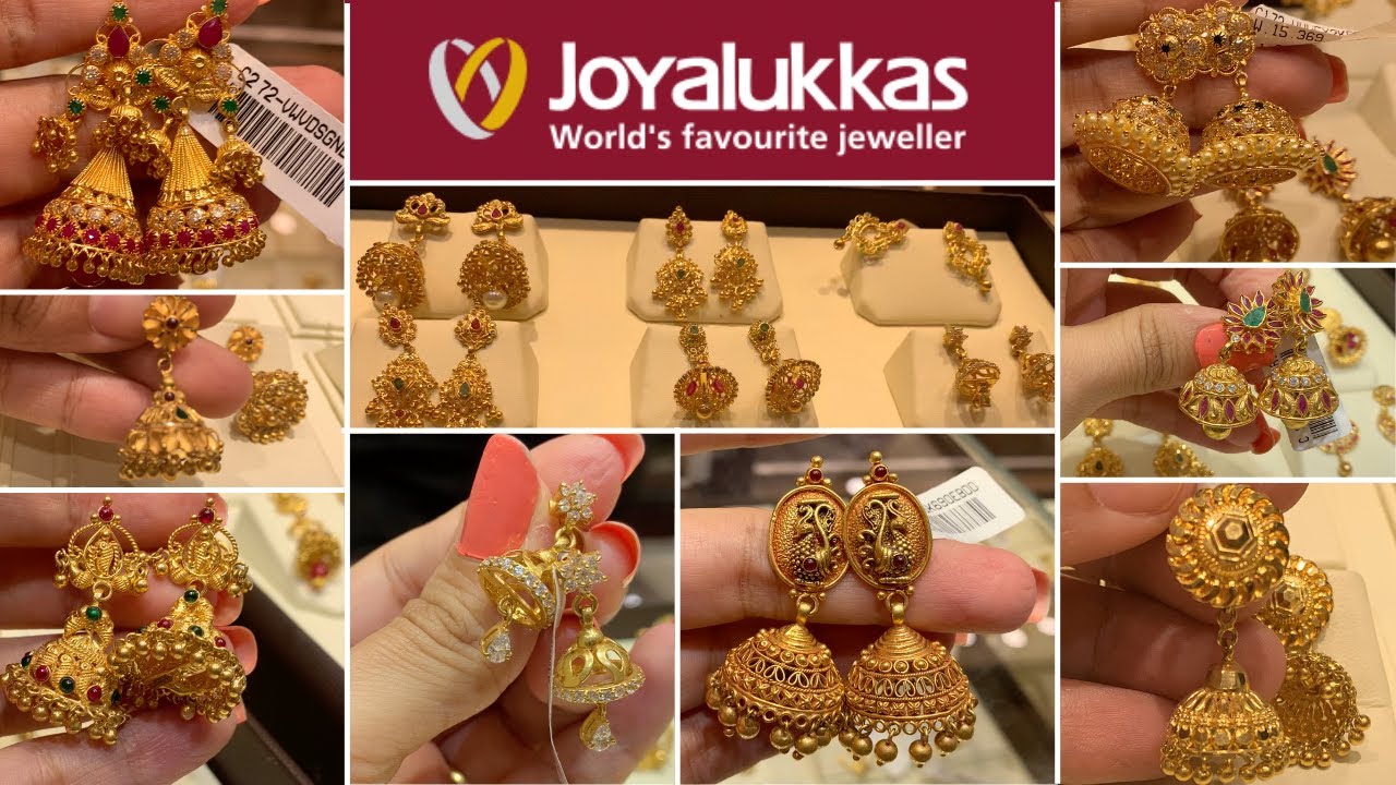 Buy Joyalukkas 22k Gold Appealing Stud Earrings for Women Online At Best  Price @ Tata CLiQ